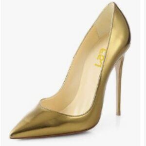 FSJ Women Formal Pointed Toe Pumps High Heel Sexy Stilettos Slip On Office Cute